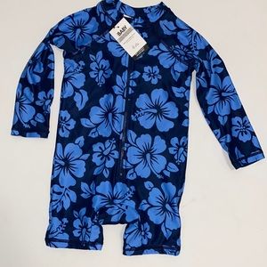 🎉🌟Posh Host Pick!🌟🎉❣️ Cotton On Hawaiian Floral Kids Print Rashguards. NWT